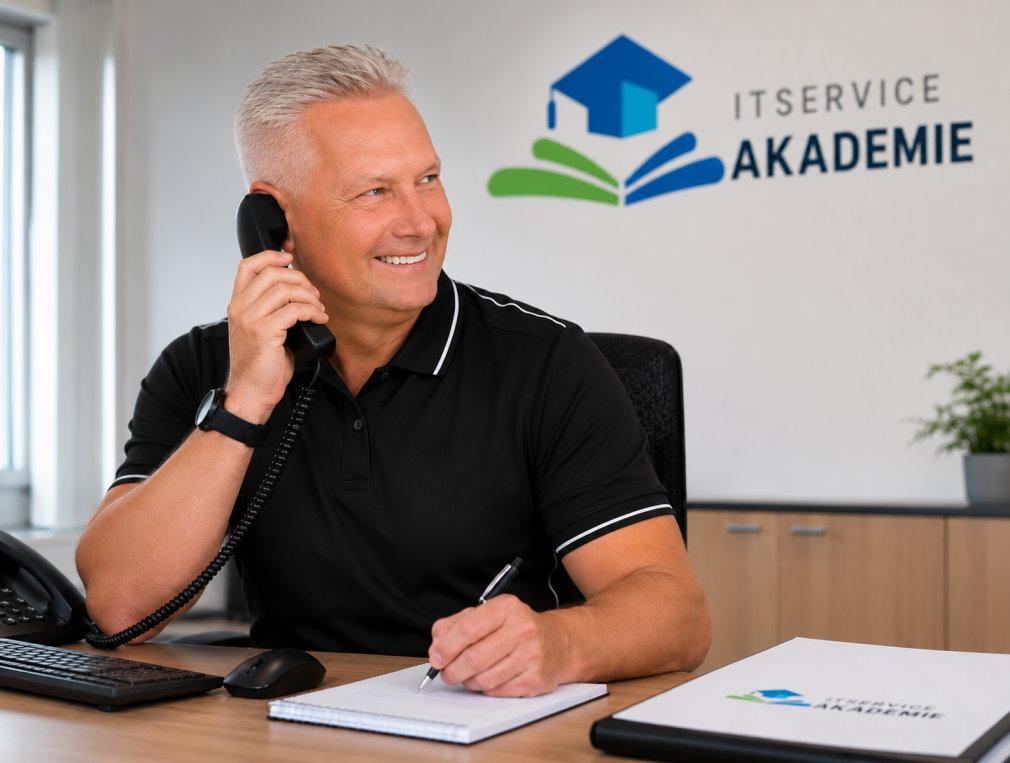 Frank Grzbielok in seinem Arbeitsumfeld