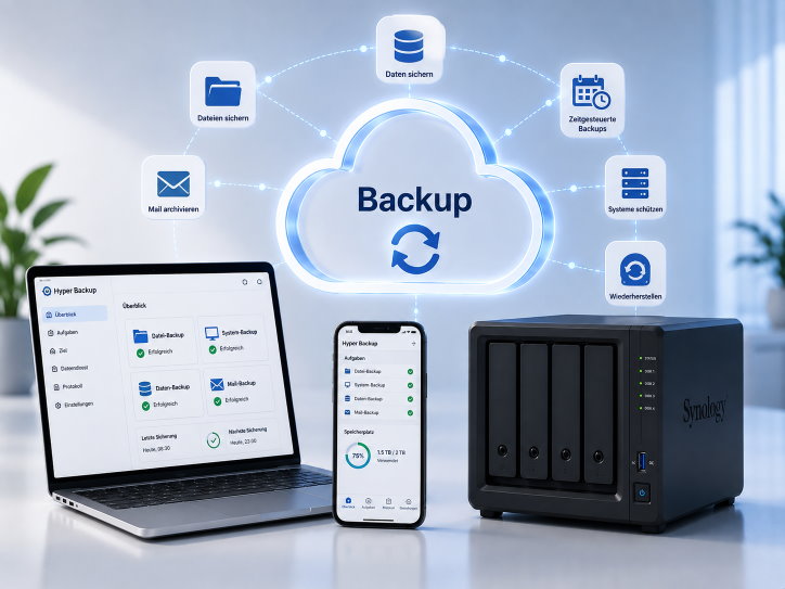 Backup und Datensicherung für NAS und Computer