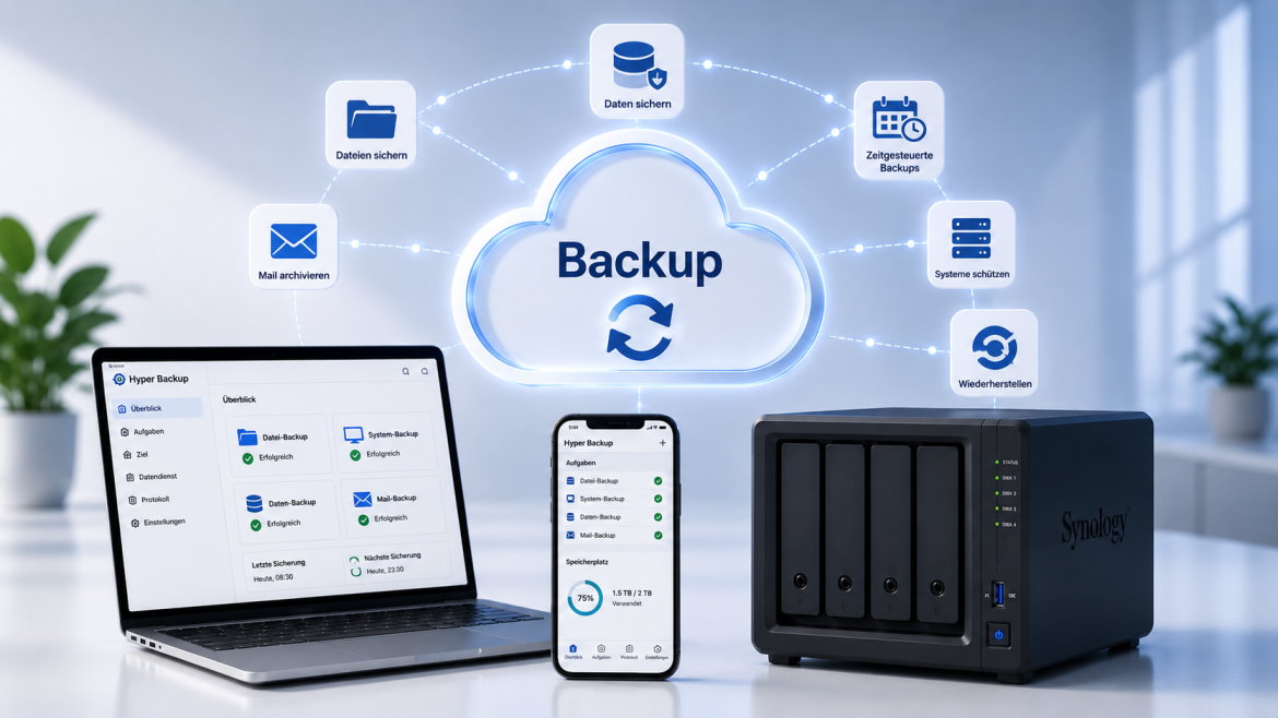 Backup und Datensicherung für NAS und Computer
