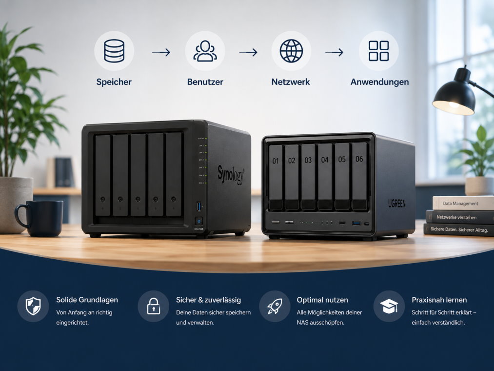 Synology und UGREEN NAS – Grundlagen verständlich erklärt