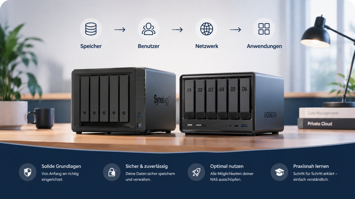 Synology und UGREEN NAS – Grundlagen verständlich erklärt