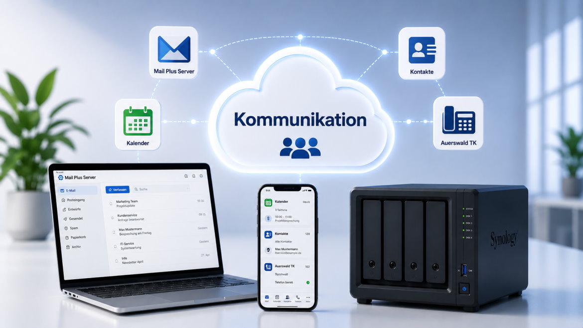 Mail, Kalender, Kontakte und Telefonie zentral verwalten