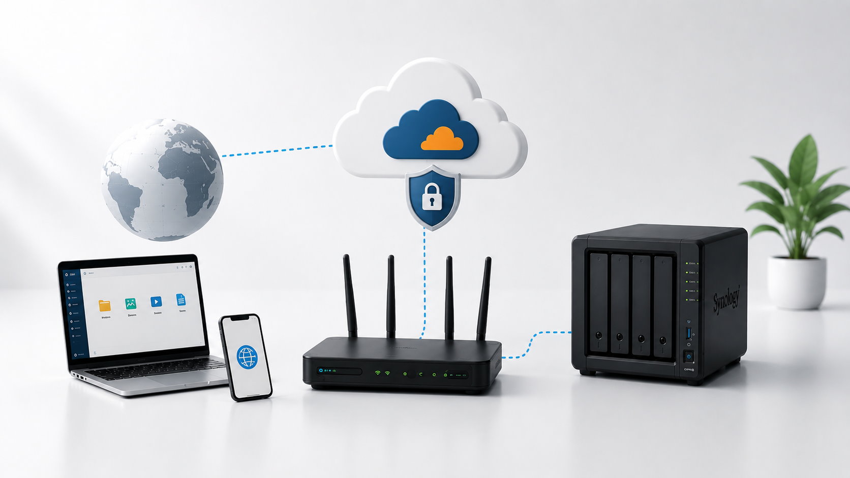 Sicherer Netzwerk- und Fernzugriff mit Synology