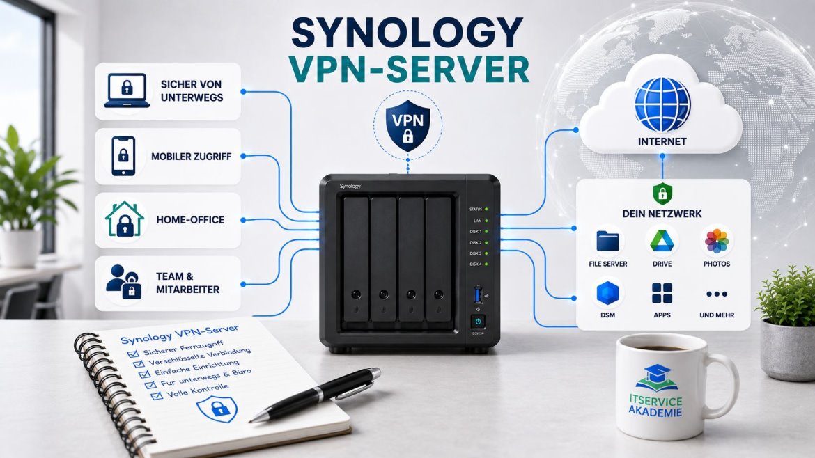 Synology VPN Server auf einer Synology NAS einrichten