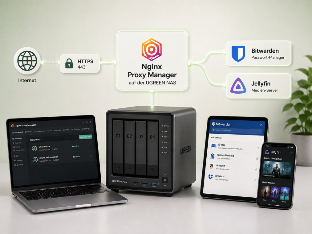 Nginx Proxy Manager für UGREEN NAS