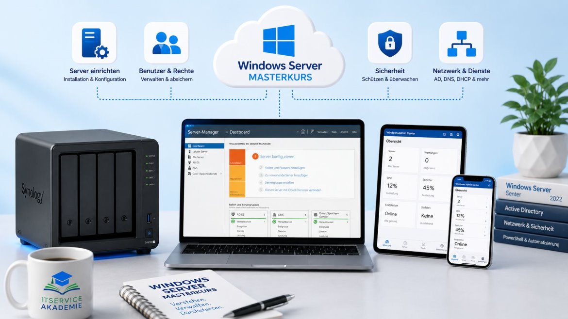 Windows Server Administration mit Netzwerk, Hyper-V und Gruppenrichtlinien