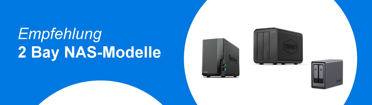 Empfehlung 2-Bay NAS