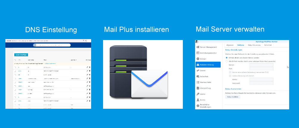Mail Plus Server Synology installieren